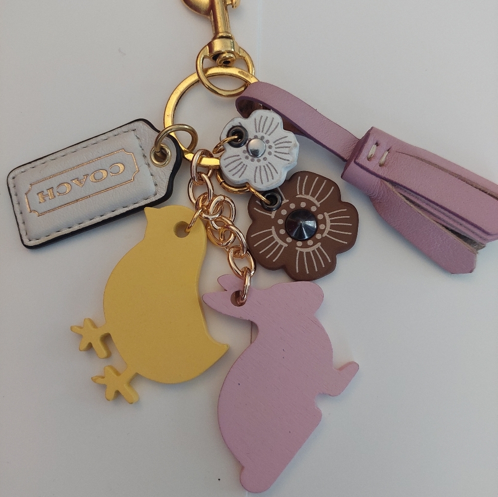 Coach Hangtag Keychain Easter For handbags - Picture 5 of 5